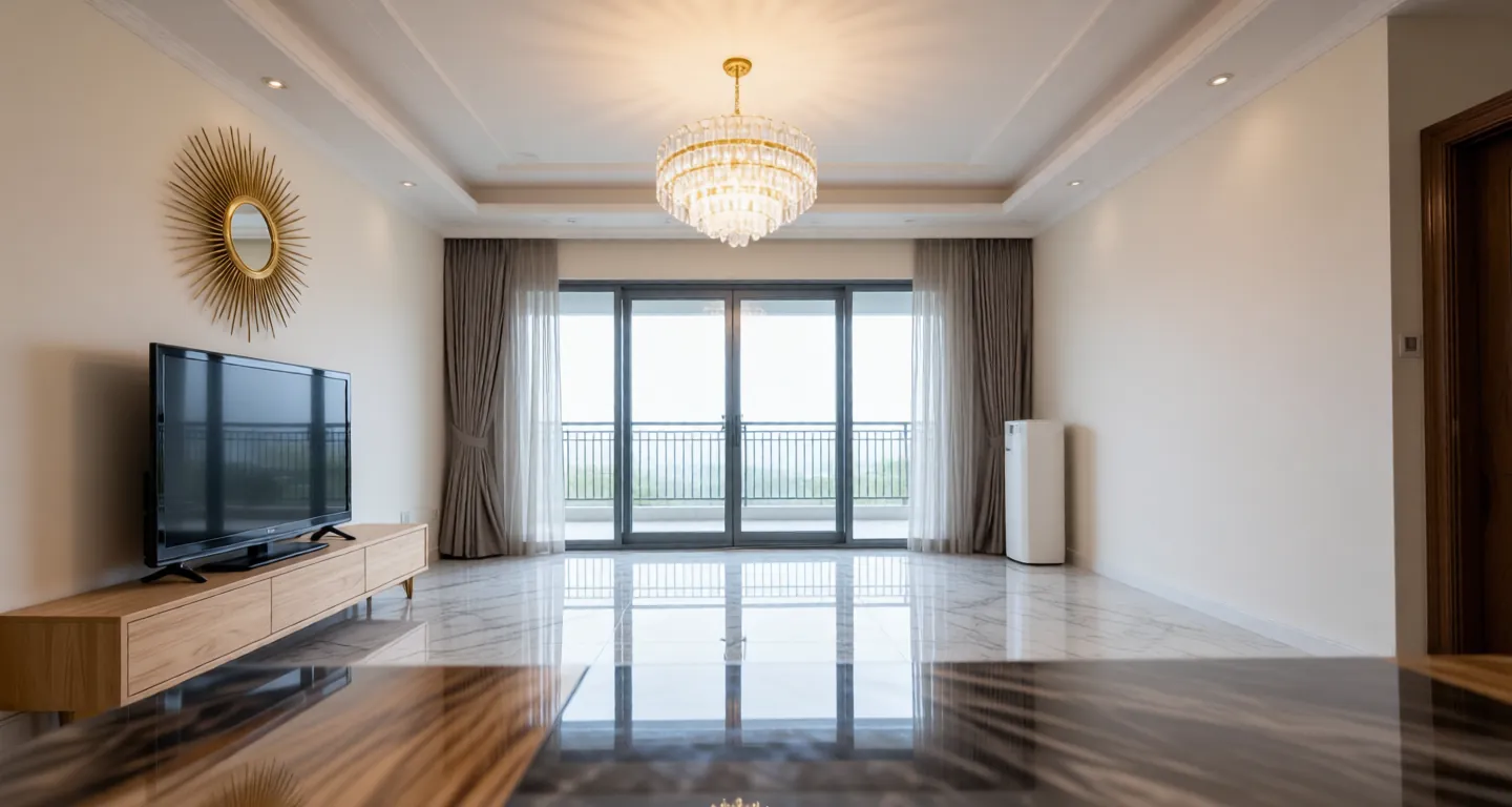 Room type: livingroom Apartment for rent in Nanjing - Evergrande Riverside - Photo 1