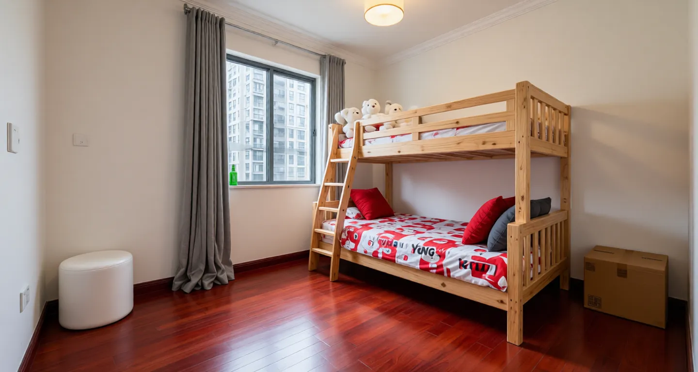 Room type: bedroom Apartment for rent in Nanjing - Shimao Brilliant Riverside - Photo 1