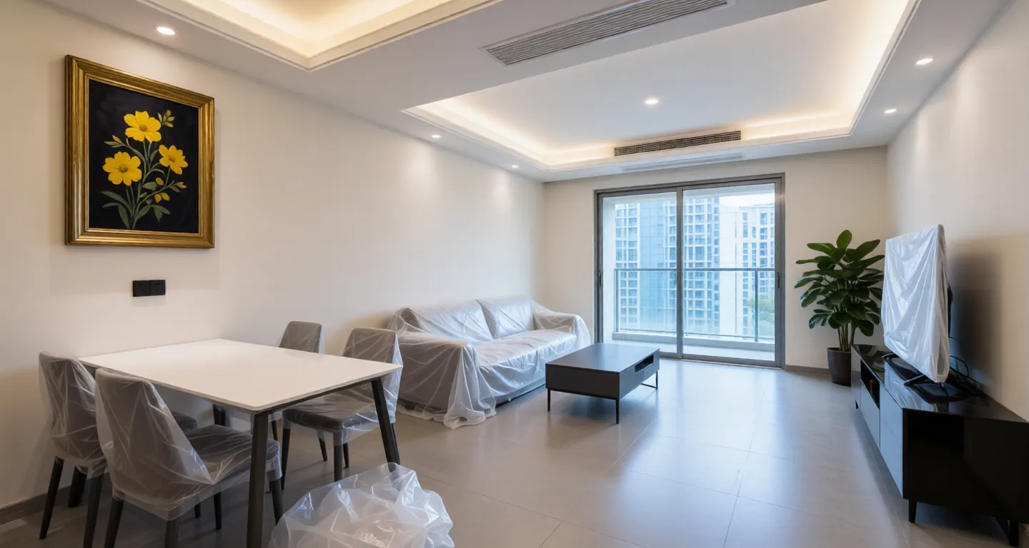 Room type: livingroom Apartment for rent in Nanjing - Jinlin Rongyu Mansion - Photo 1
