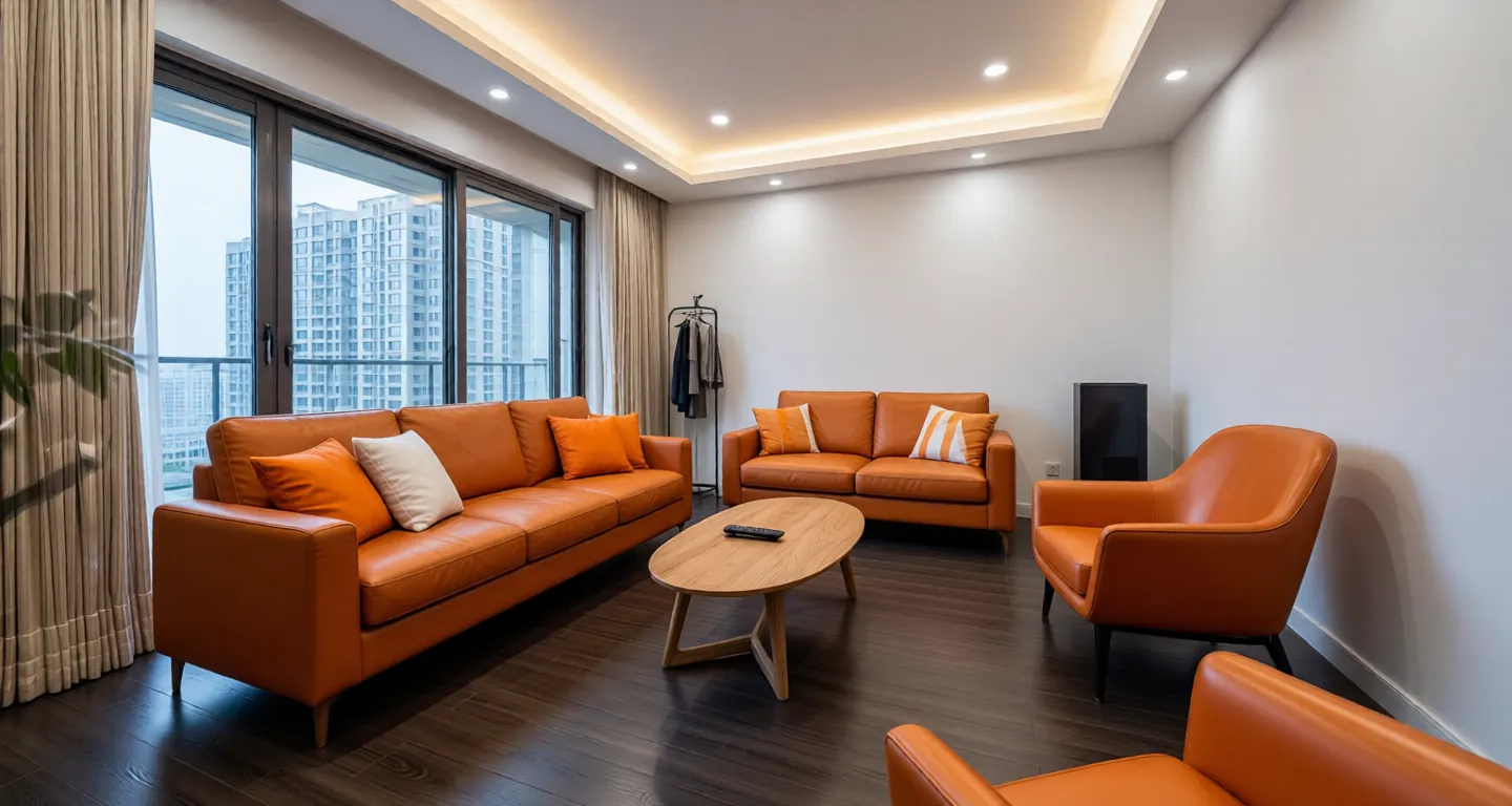 Room type: livingroom Apartment for rent in Nantong - Yanlord Park Century - Photo 1