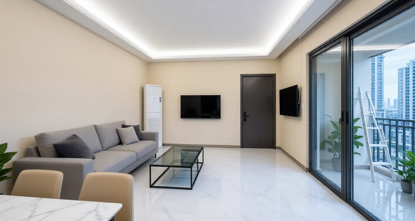 Room type: livingroom Apartment for rent in Nantong - Sunshine City Western Europe Wenlan Elegant Garden - Photo 1