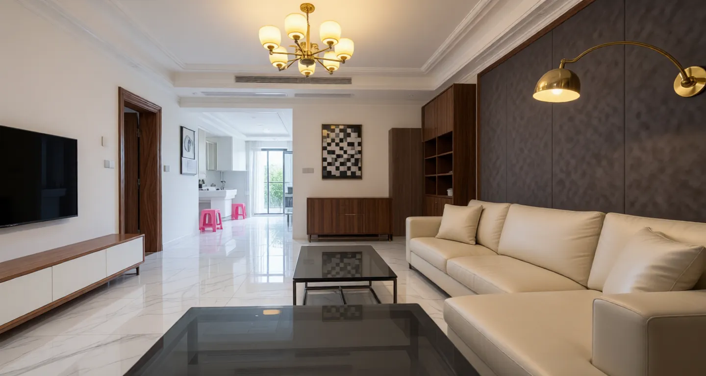 Room type: livingroom Apartment for rent in Nantong - Zhongnan Century Flower City Phase III - Photo 1