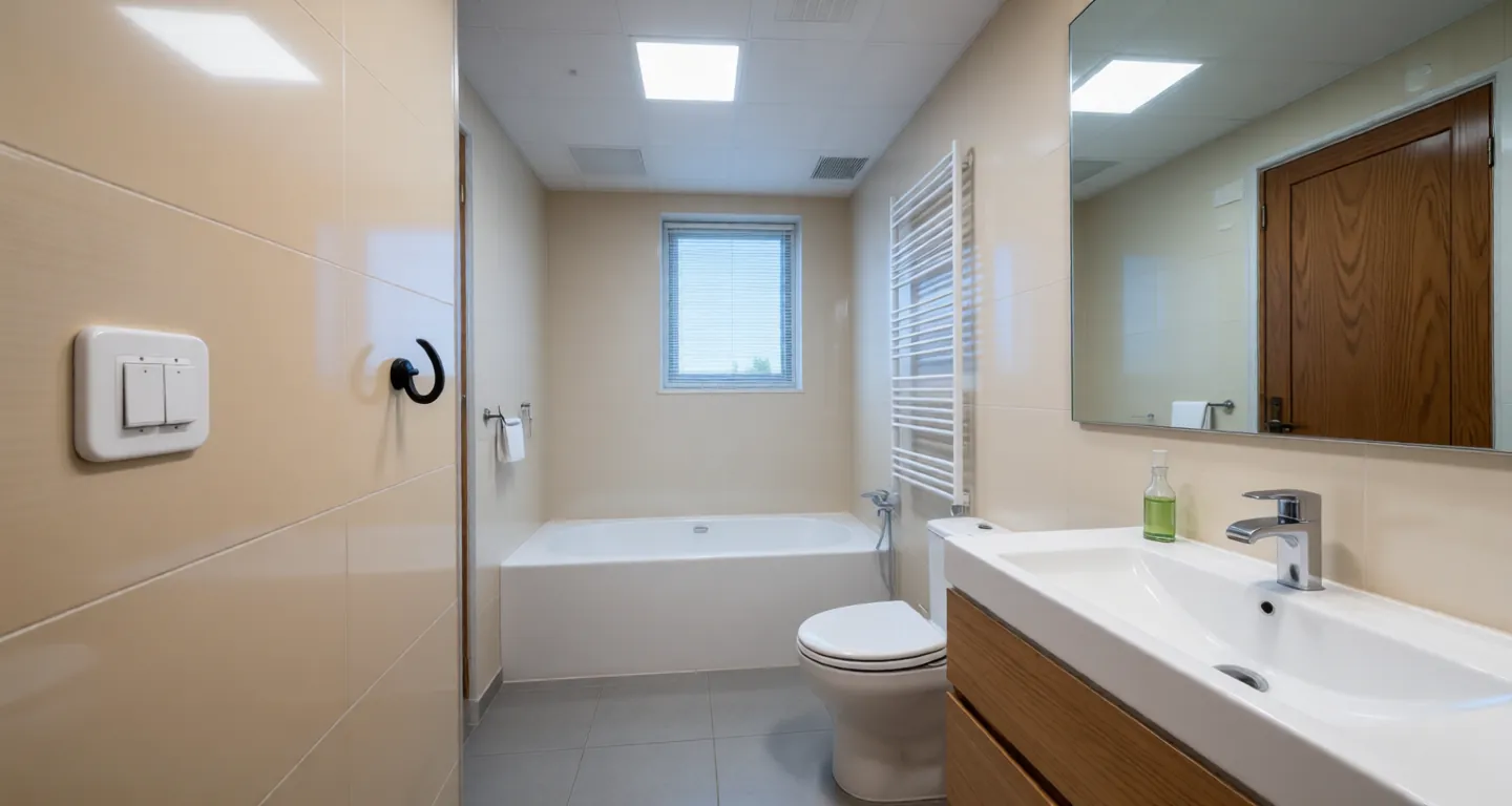 Room type: bathroom Apartment for rent in Nantong - Harmony, Elegance, and Ode - Photo 1