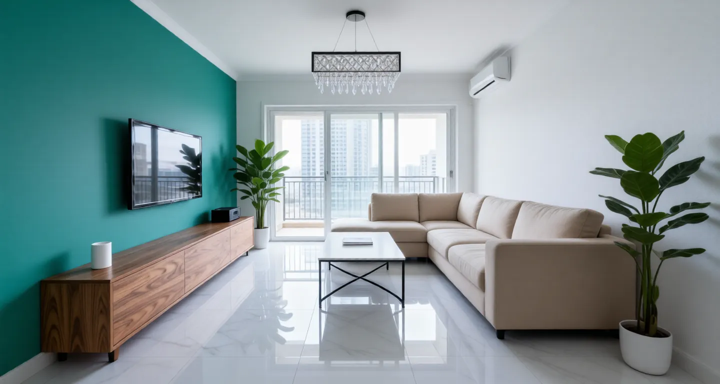 Room type: livingroom Apartment for rent in Nantong - Haobin Garden - Photo 1