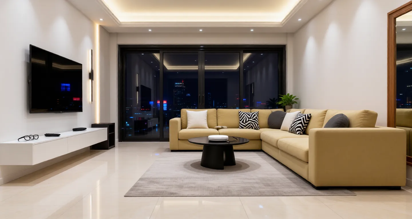 Room type: livingroom Apartment for rent in Nantong - Vanke Square - Photo 1