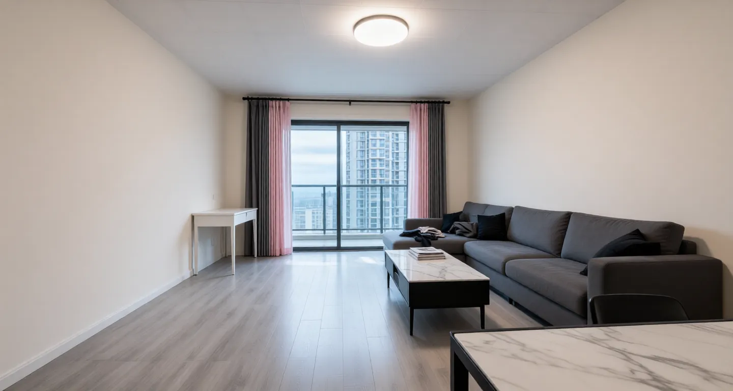Room type: livingroom Apartment for rent in Nantong - Yinhai Mansion - Photo 1