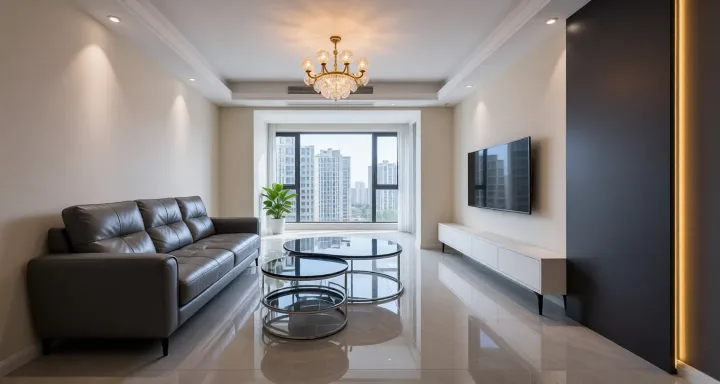 Nantong expat housing - Furnished apartment: Huipu New Century East Zone