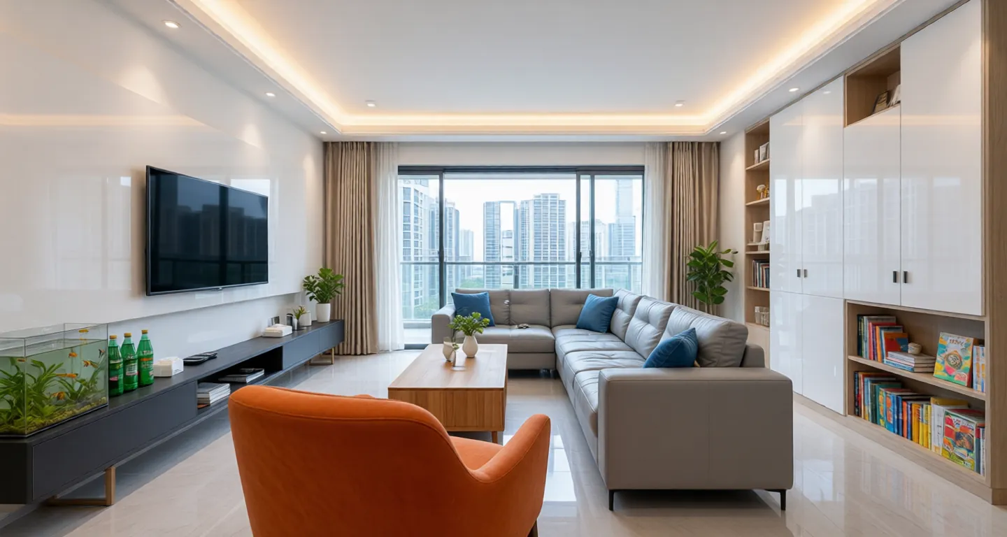 Room type: livingroom Apartment for rent in Nantong - Vanke Jade East Mansion - Photo 1