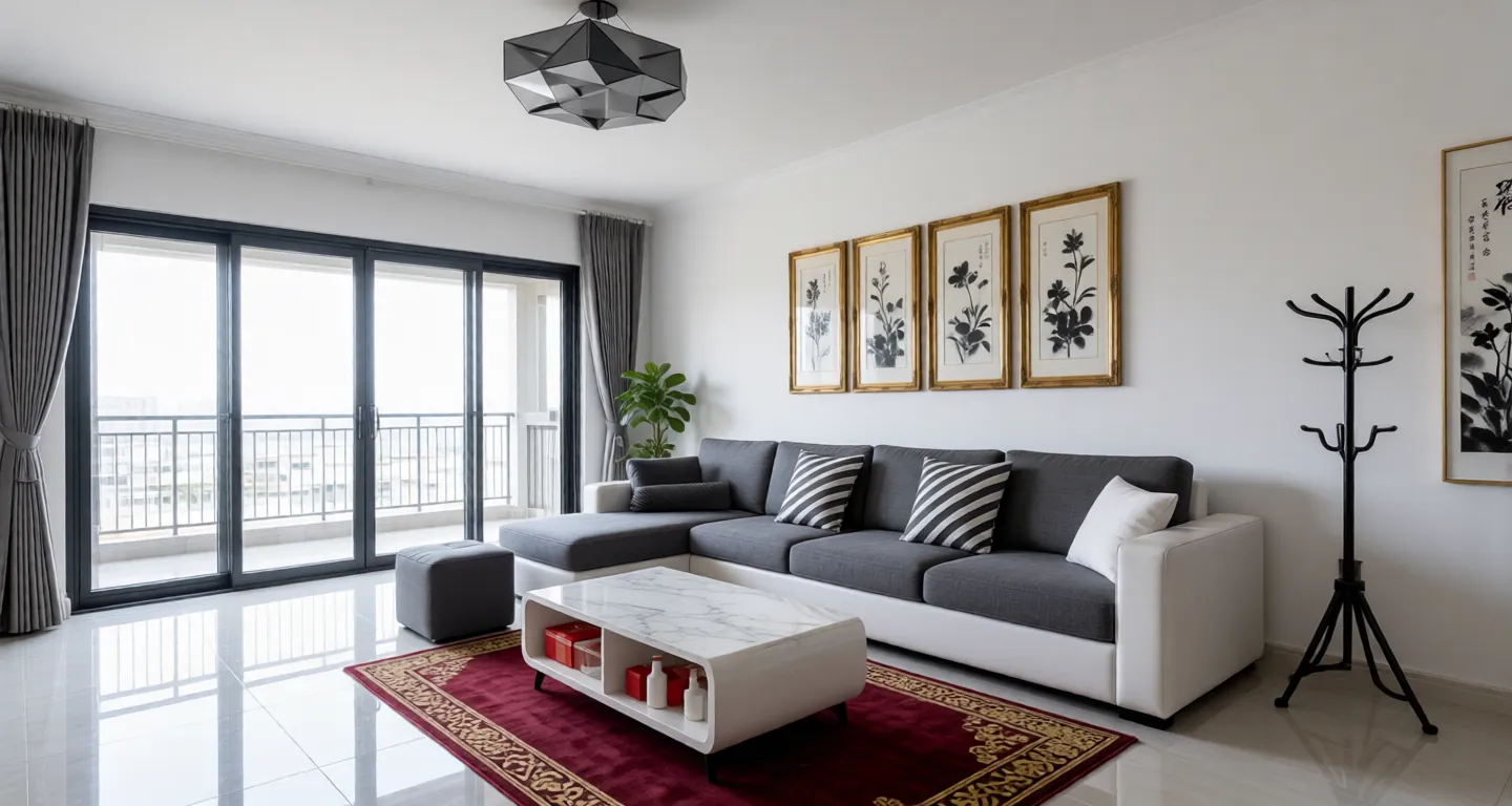 Room type: livingroom Apartment for rent in Nantong - Starlight Plaza - Photo 1