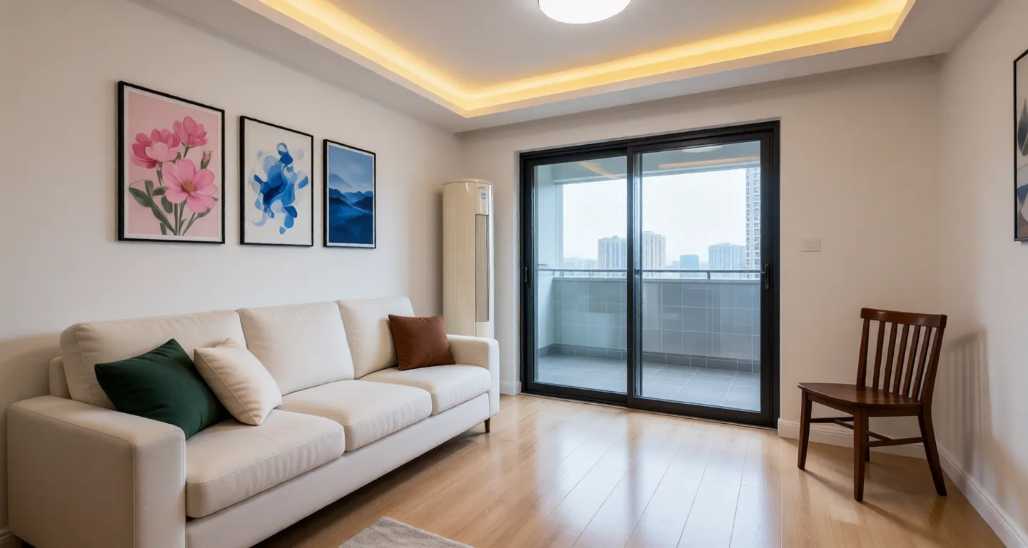 Room type: livingroom Apartment for rent in Nantong - Huaqiang International Mansion - Photo 1
