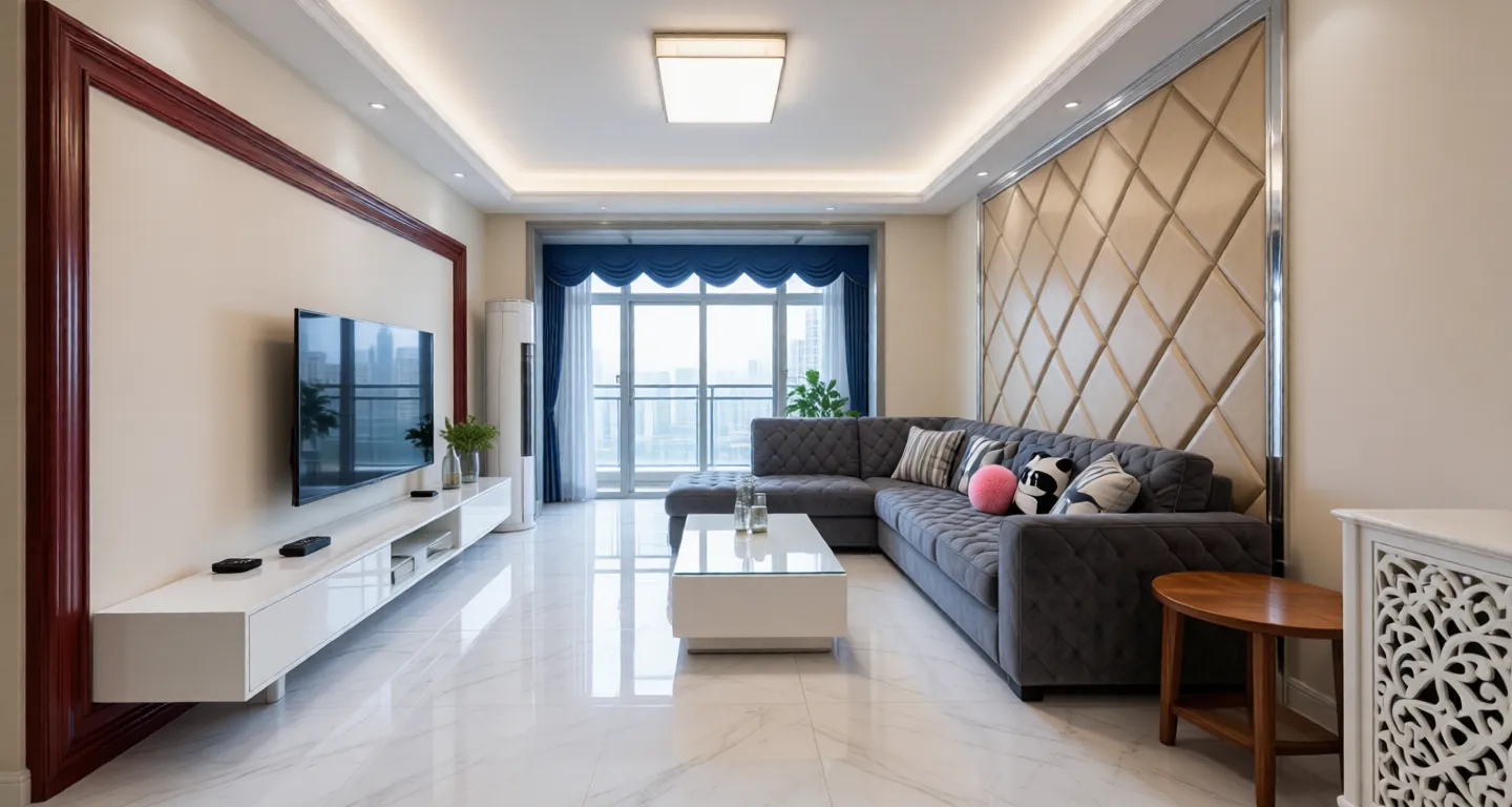 Room type: livingroom Apartment for rent in Nantong - Wuzhou Yujin City - Photo 1