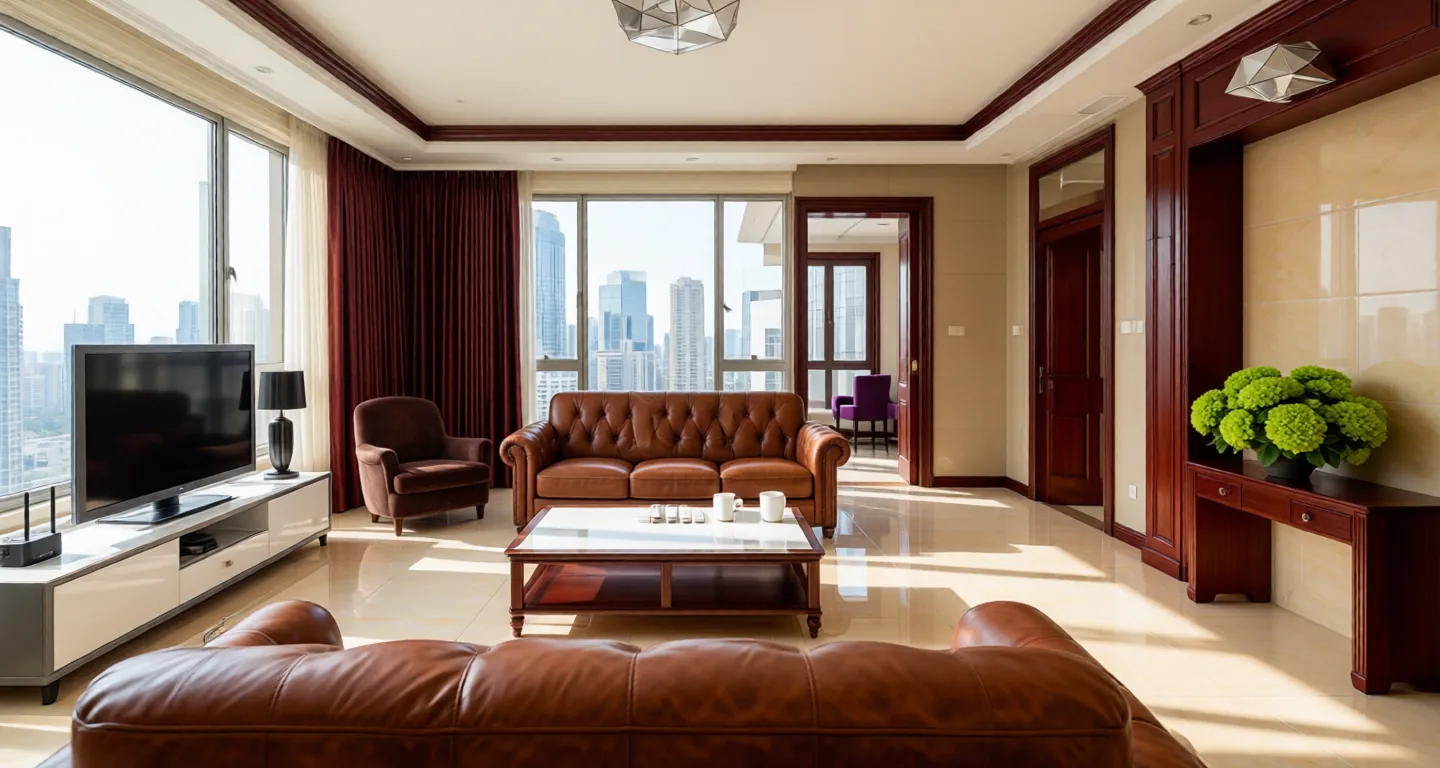 Room type: livingroom Apartment for rent in Nantong - Shengxin · Nanhu Xuefu - Photo 1