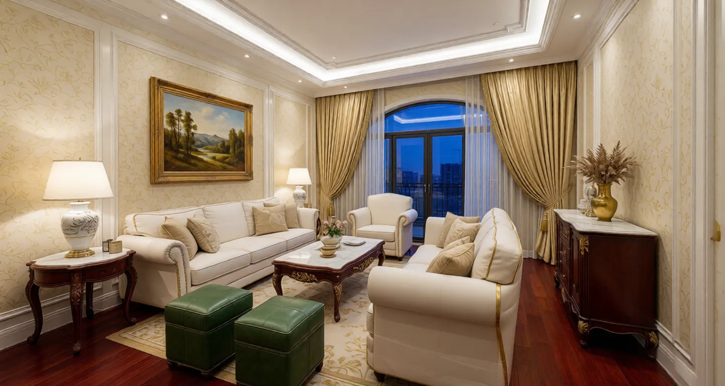 Room type: livingroom Apartment for rent in Nantong - Golden Stone International Hotel - Photo 1