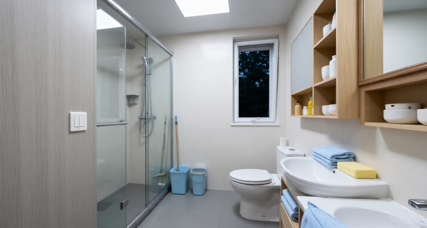 Room type: bathroom Apartment for rent in Nantong - Agile Garden - Photo 1