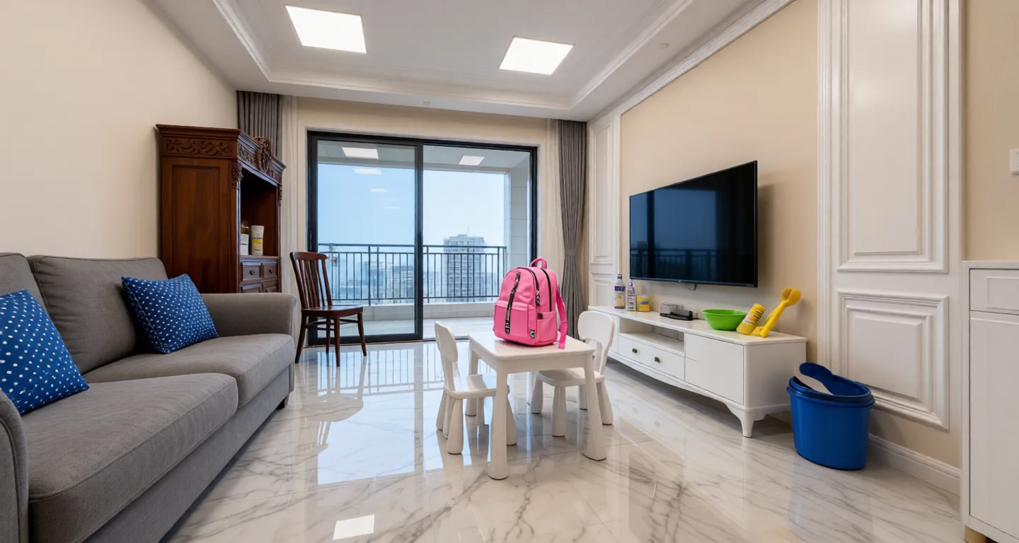 Room type: livingroom Apartment for rent in Nantong - Vanke Haohe Legend - Photo 1