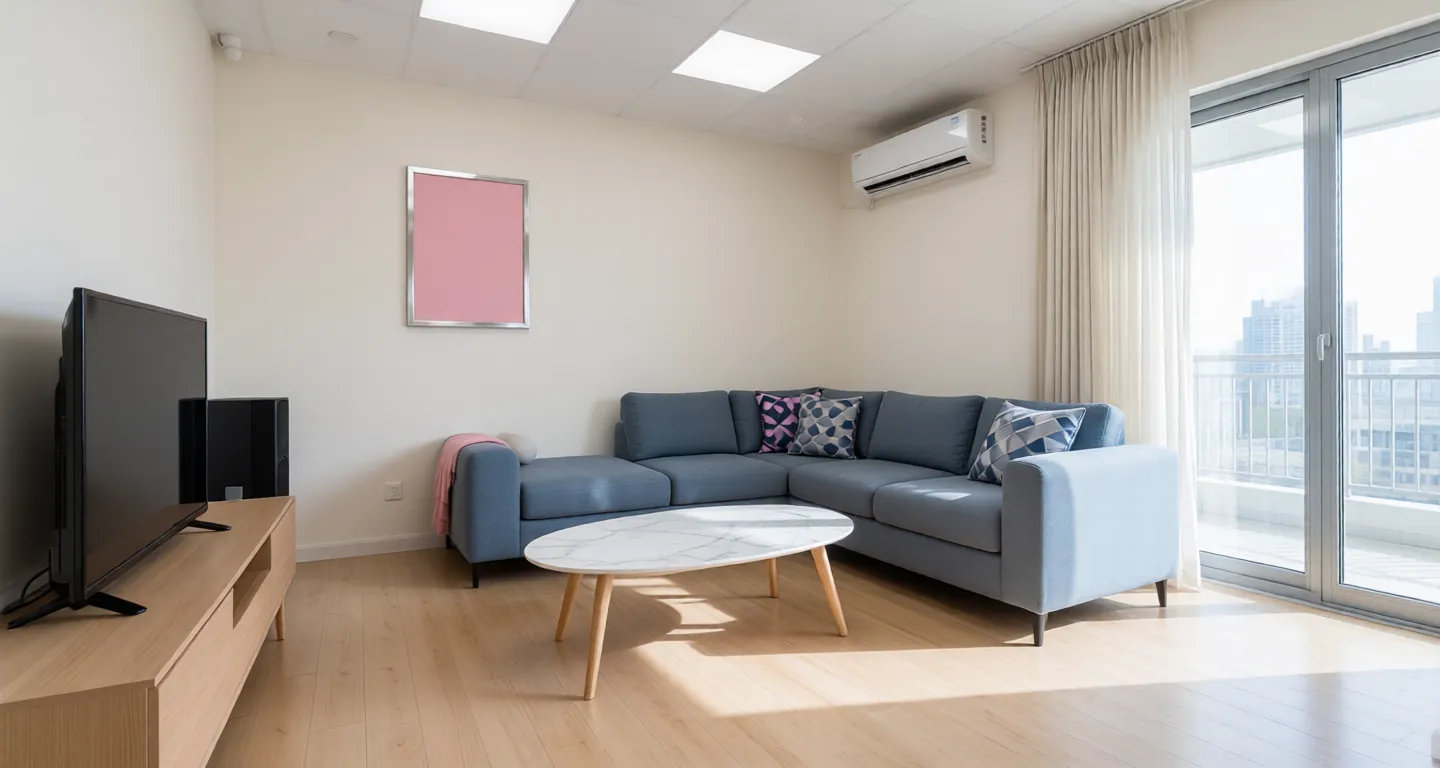 Room type: livingroom Apartment for rent in Nantong - Vanke Haohe Legend - Photo 1