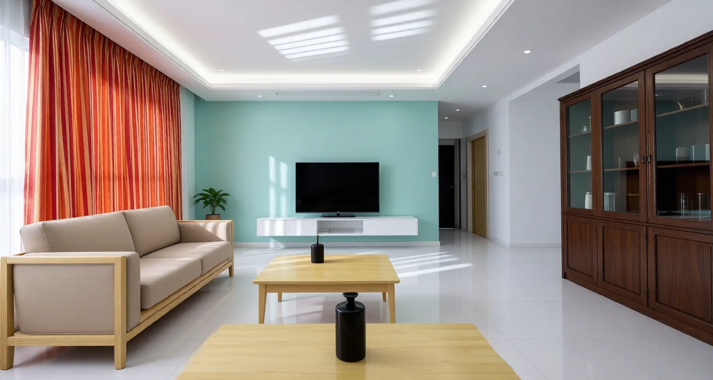 Room type: livingroom Apartment for rent in Nantong - Chaohui Garden - Photo 1