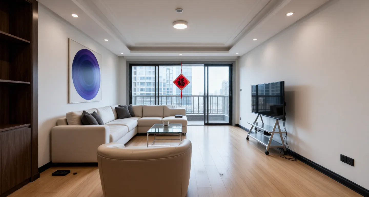 Room type: livingroom Apartment for rent in Nantong - Binjiang Daojing Garden - Photo 1