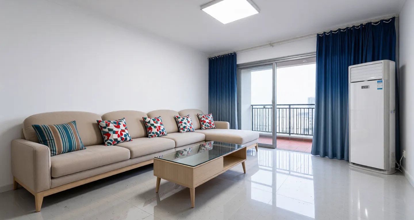 Room type: livingroom Apartment for rent in Nantong - Phase III of Zhongnan Century Flower City - Photo 1
