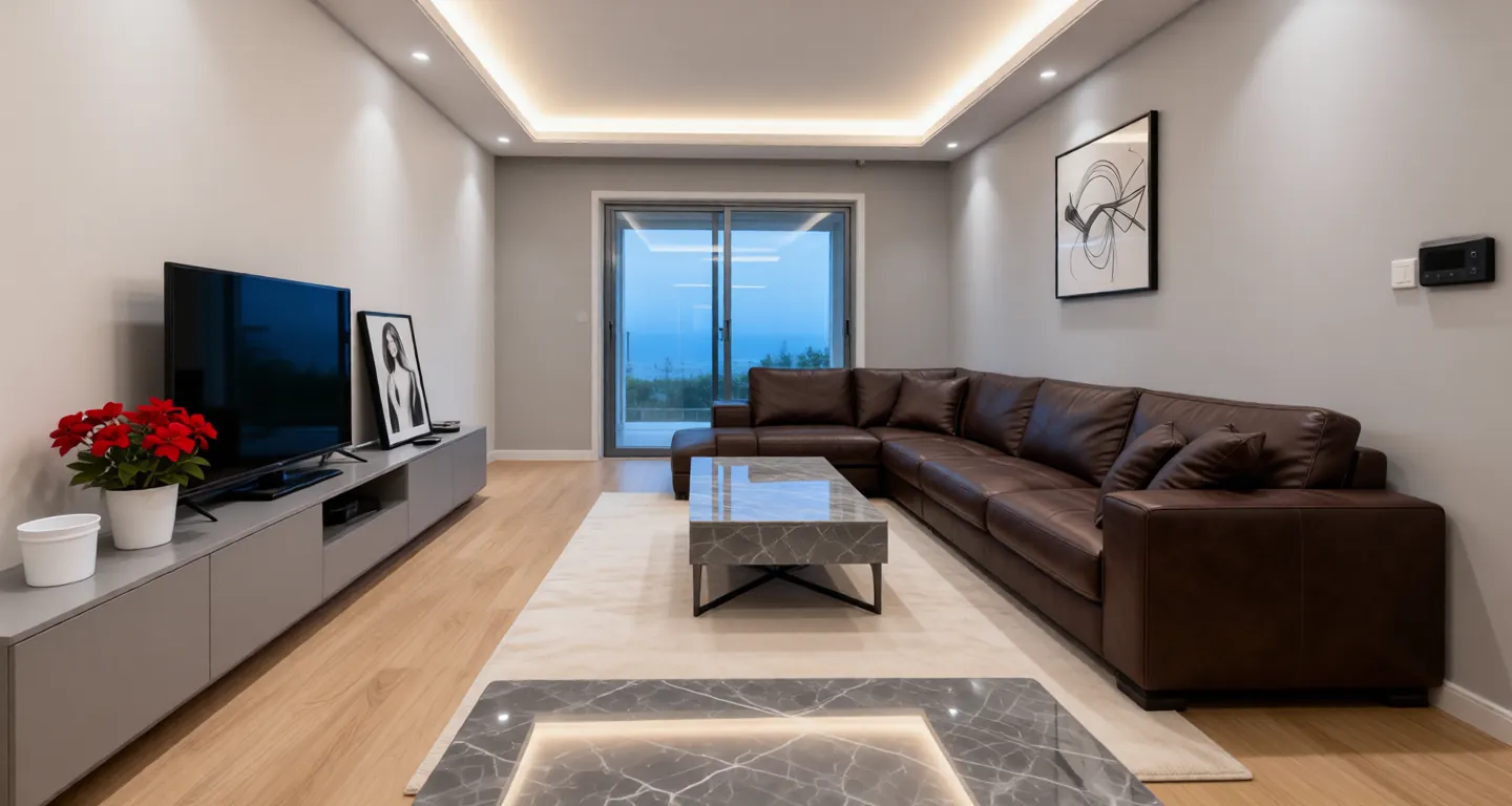 Room type: livingroom Apartment for rent in Nantong - Binjiang Daojing Garden - Photo 1