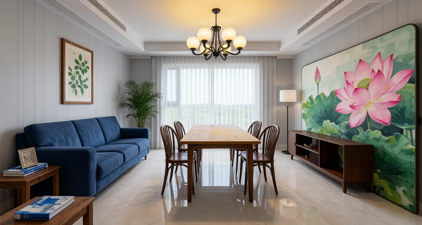 Room type: livingroom Apartment for rent in Nantong - City Garden - Photo 1