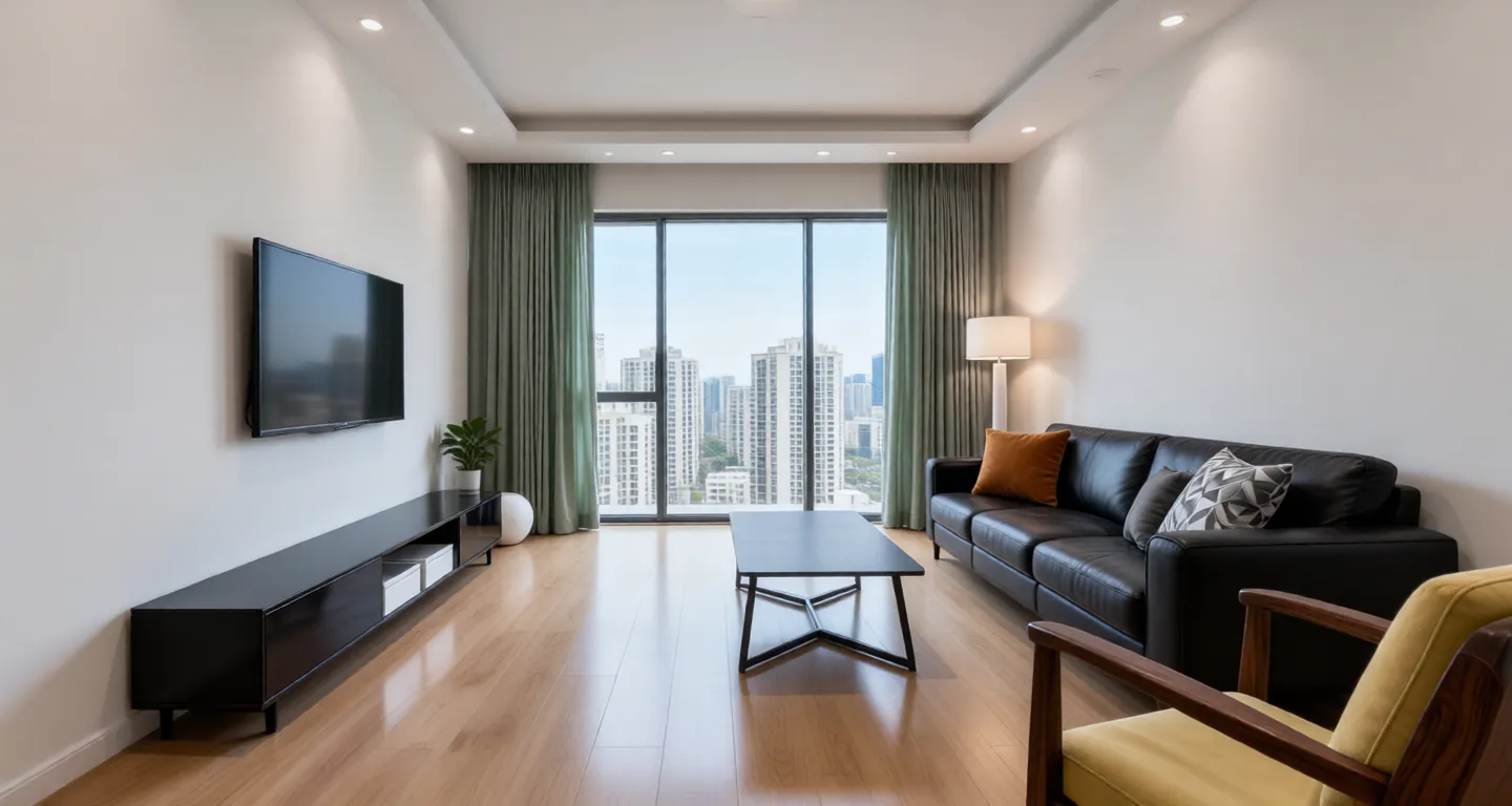 Room type: livingroom Apartment for rent in Nantong - Harmony, Elegance, and Ode - Photo 1