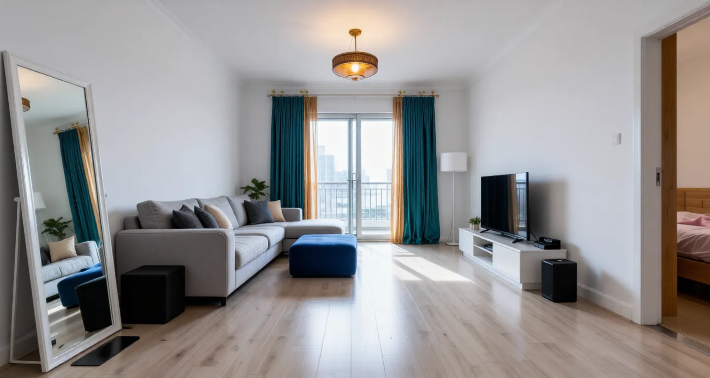 Room type: livingroom Apartment for rent in Nantong - Grand City Palms Bay - Photo 1