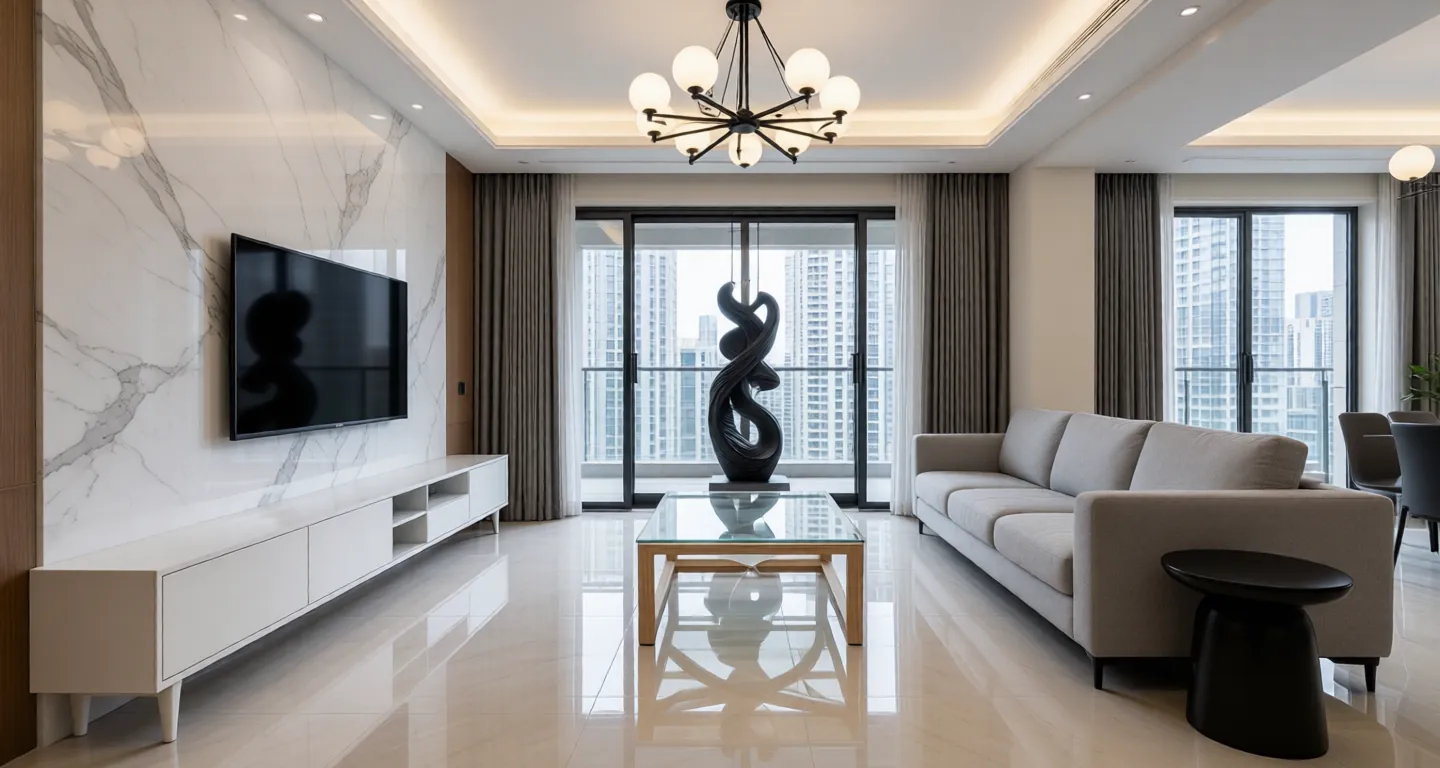 Room type: livingroom Apartment for rent in Nantong - Vanke Fangyuan - Photo 1