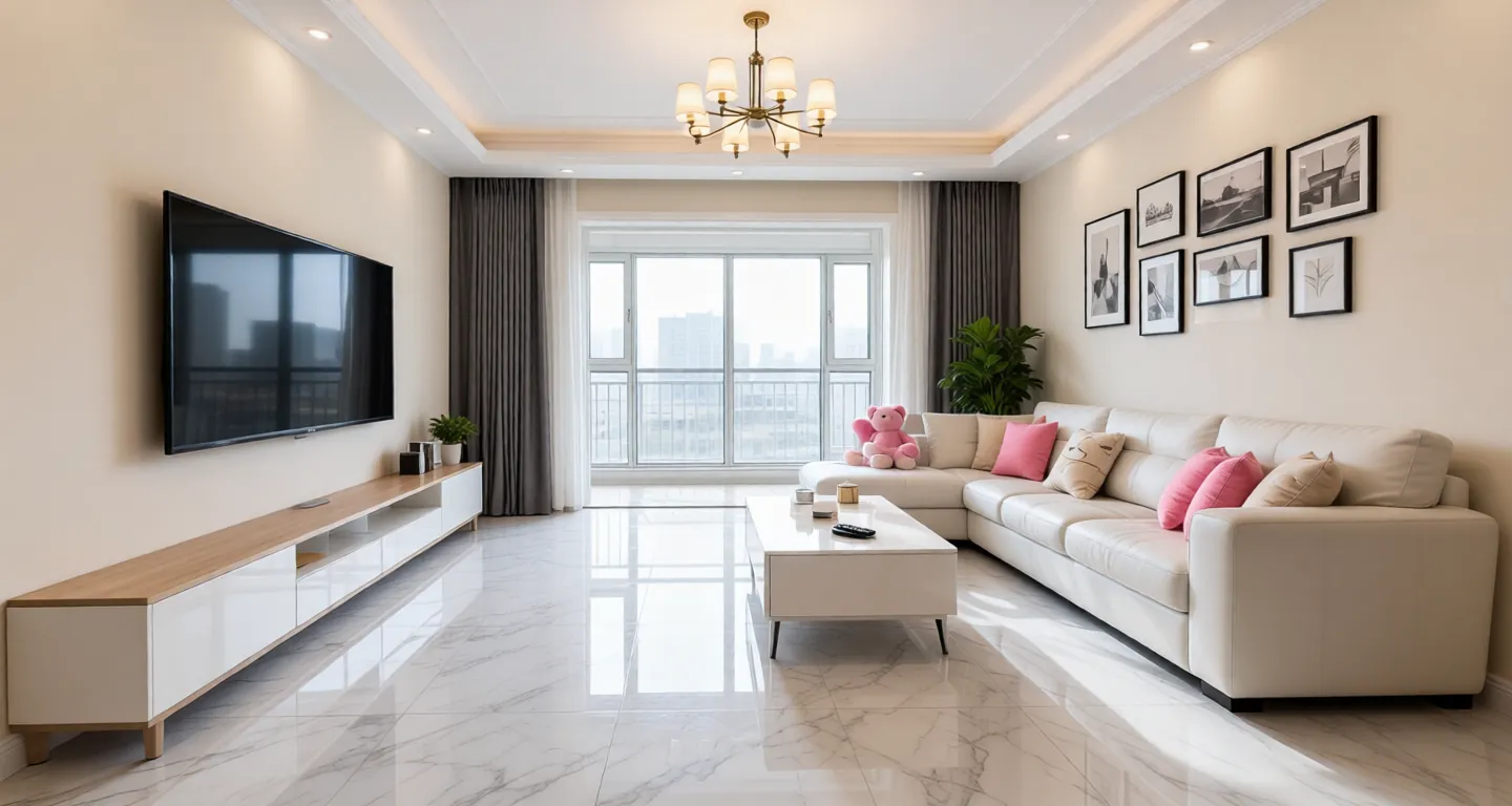 Room type: livingroom Apartment for rent in Nantong - Zhongnan Manyue Bay - Photo 1