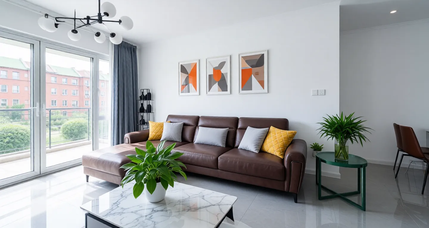 Room type: livingroom Apartment for rent in Nantong - Bright Garden - Photo 1