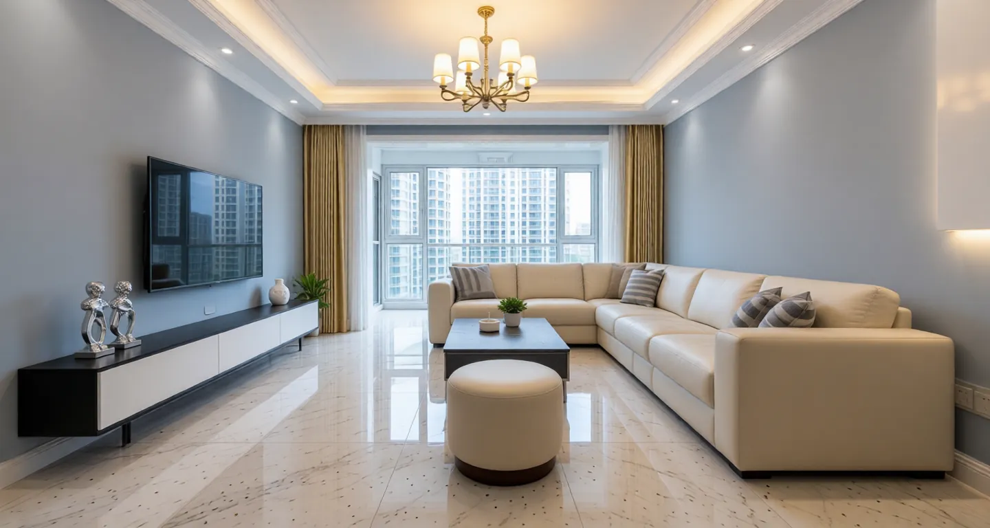 Room type: livingroom Apartment for rent in Nantong - Jinhai Garden - Photo 1