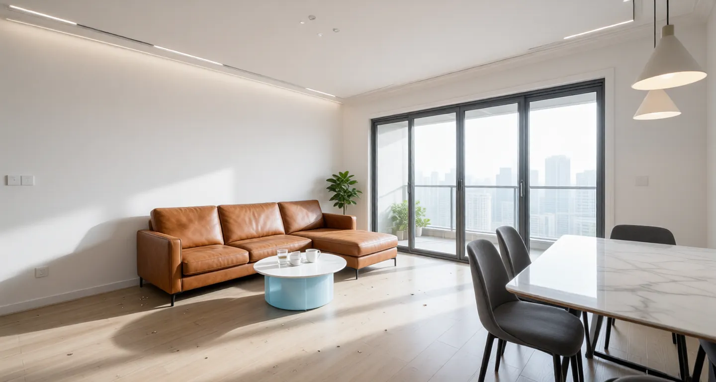 Room type: livingroom Apartment for rent in Nantong - Hainachunjiang - Photo 1