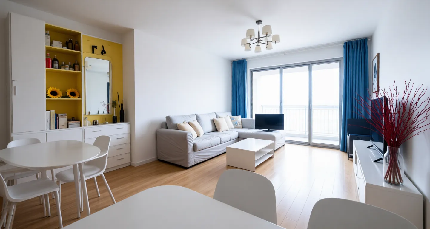 Ningbo expat housing - Furnished apartment: Green City Deep Blue Apartment