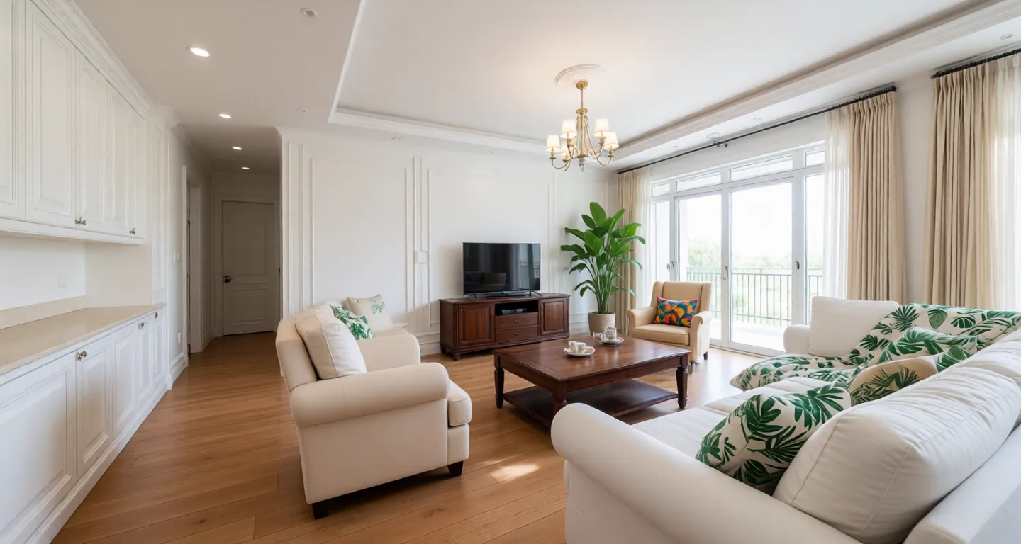 Ningbo expat housing - Furnished apartment: Huacui Zhonghai Triumph Court