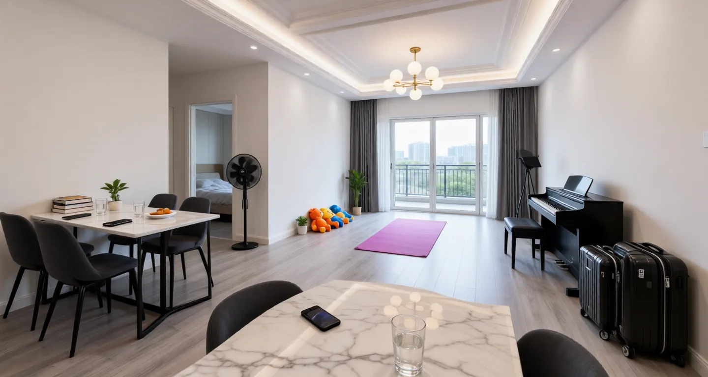 Ningbo expat housing - Furnished apartment: Vanke East Tide Waterfront