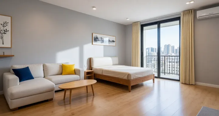 Ningbo expat housing - Furnished apartment: Central Bay Plaza