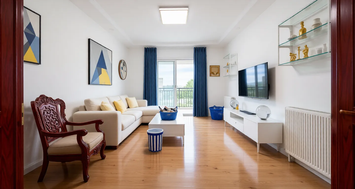 Room type: livingroom Apartment for rent in Shanghai - Yanlord Riverside City (Phase II) - Photo 1