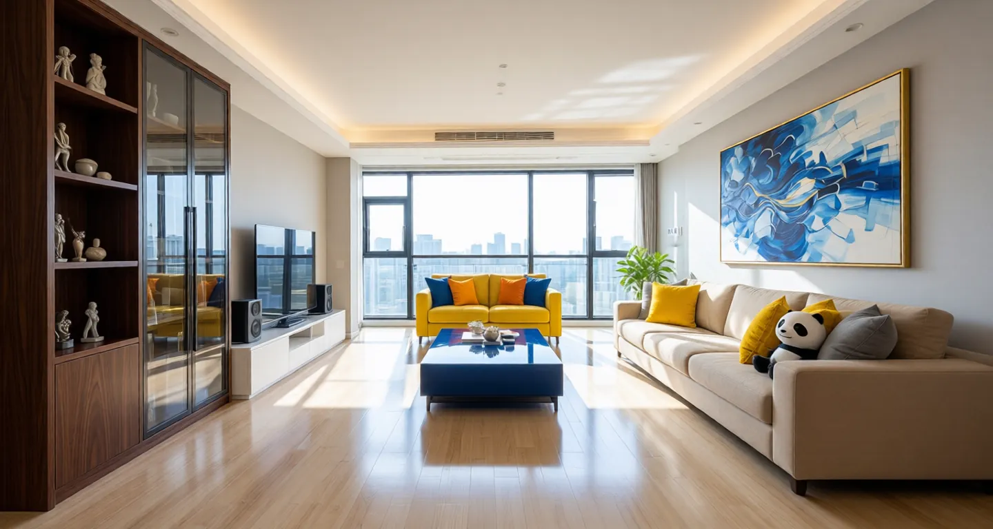 Rent Apartment in Qingdao: Haiyi Tiancheng