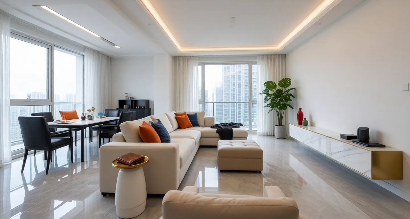 Rent Apartment in Qingdao: Greenland Fengqi Lanyue