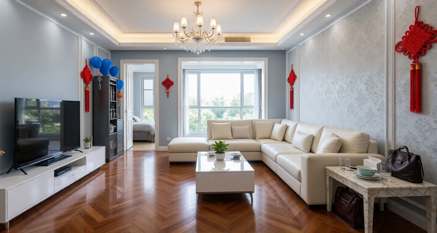 Rent Apartment in Qingdao: Luxin Suizhu Garden