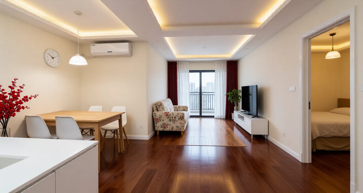 Rent Apartment in Qingdao: Jinyu Hefu Ronghefu