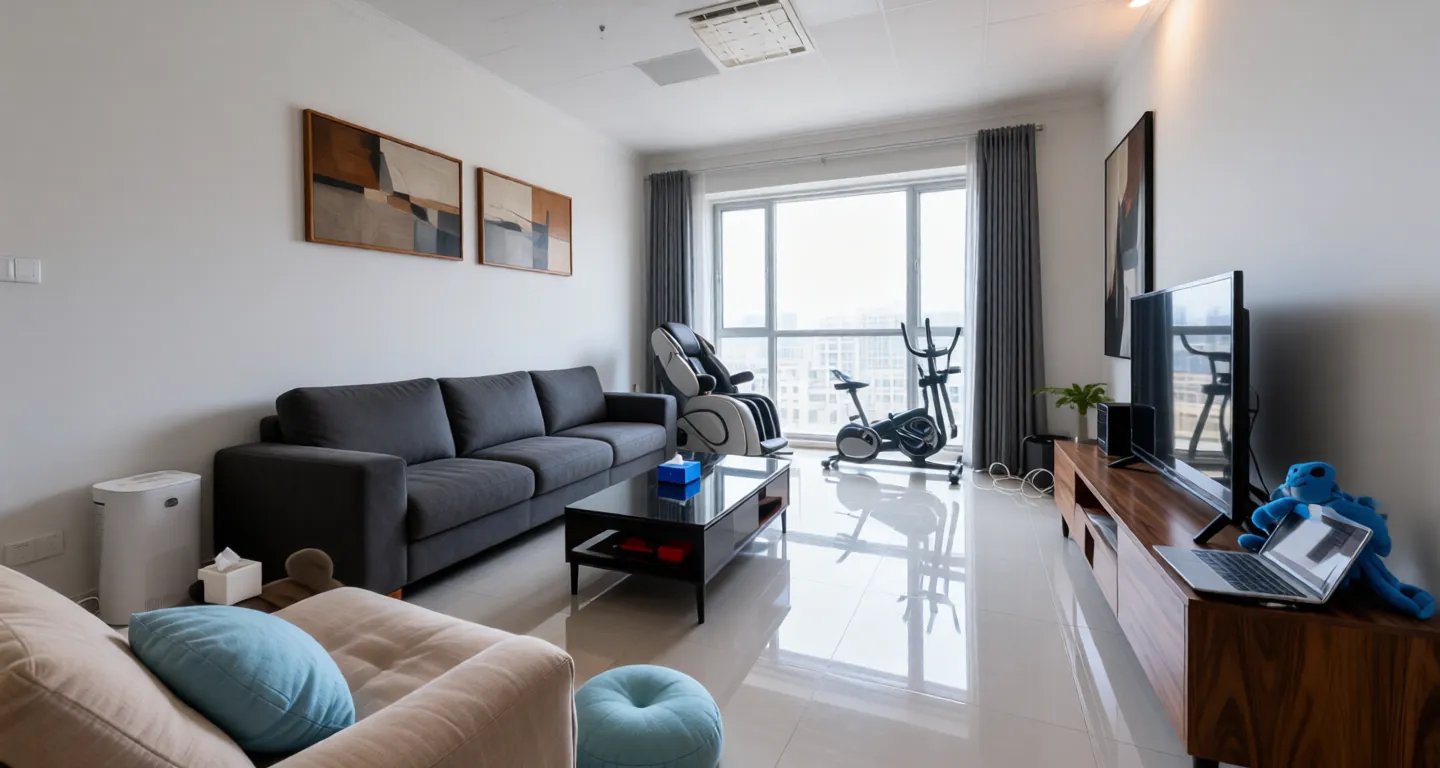 Rent Apartment in Qingdao: Xinjiang Guihuayuan