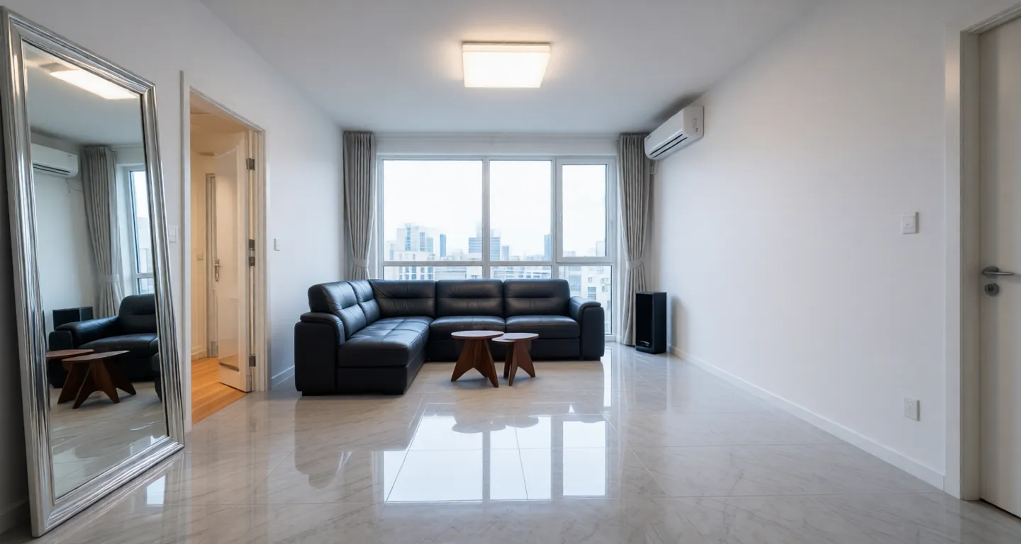 Rent Apartment in Qingdao: Huarong Blue Ocean Seaview