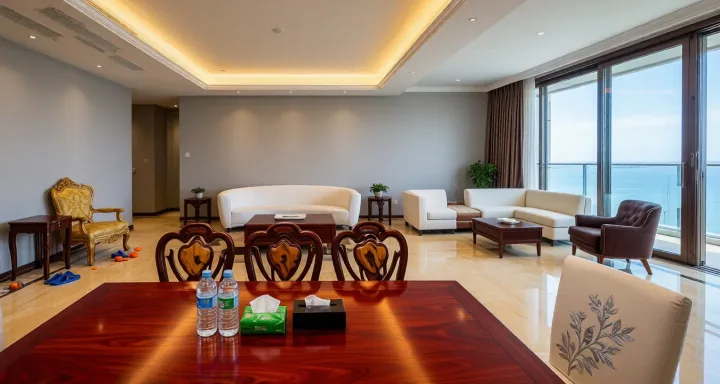 Sanya expat housing - Furnished apartment: Banshan Bandao · Central Seaview Avenue