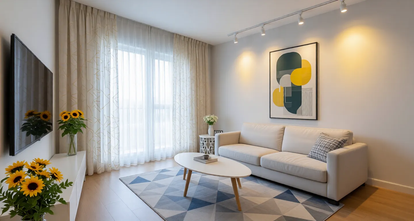 Room type: livingroom Apartment for rent in Sanya - Oceanic Harmony Court - Photo 1