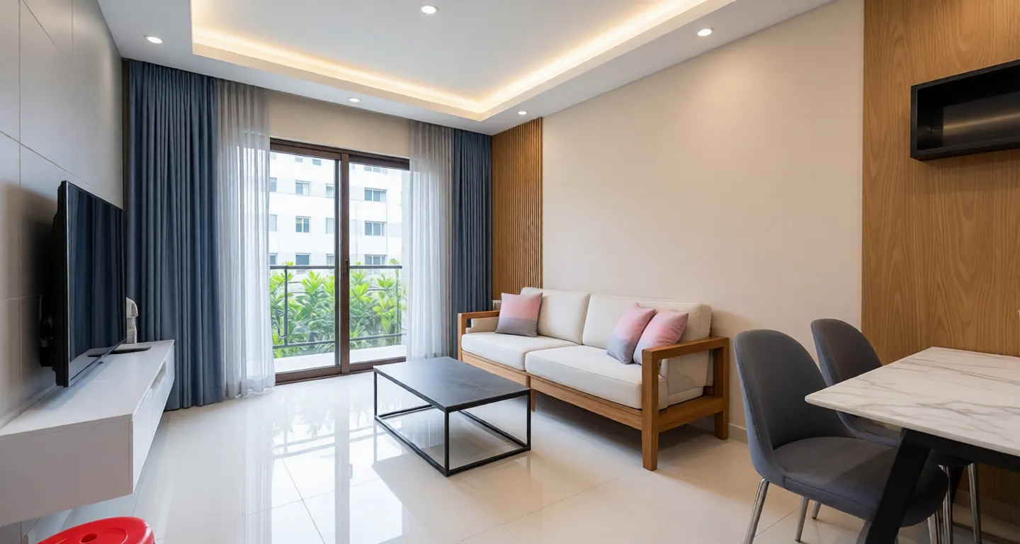 Sanya expat housing - Furnished apartment: Lu Neng Sanya Bay Harbour Zone One
