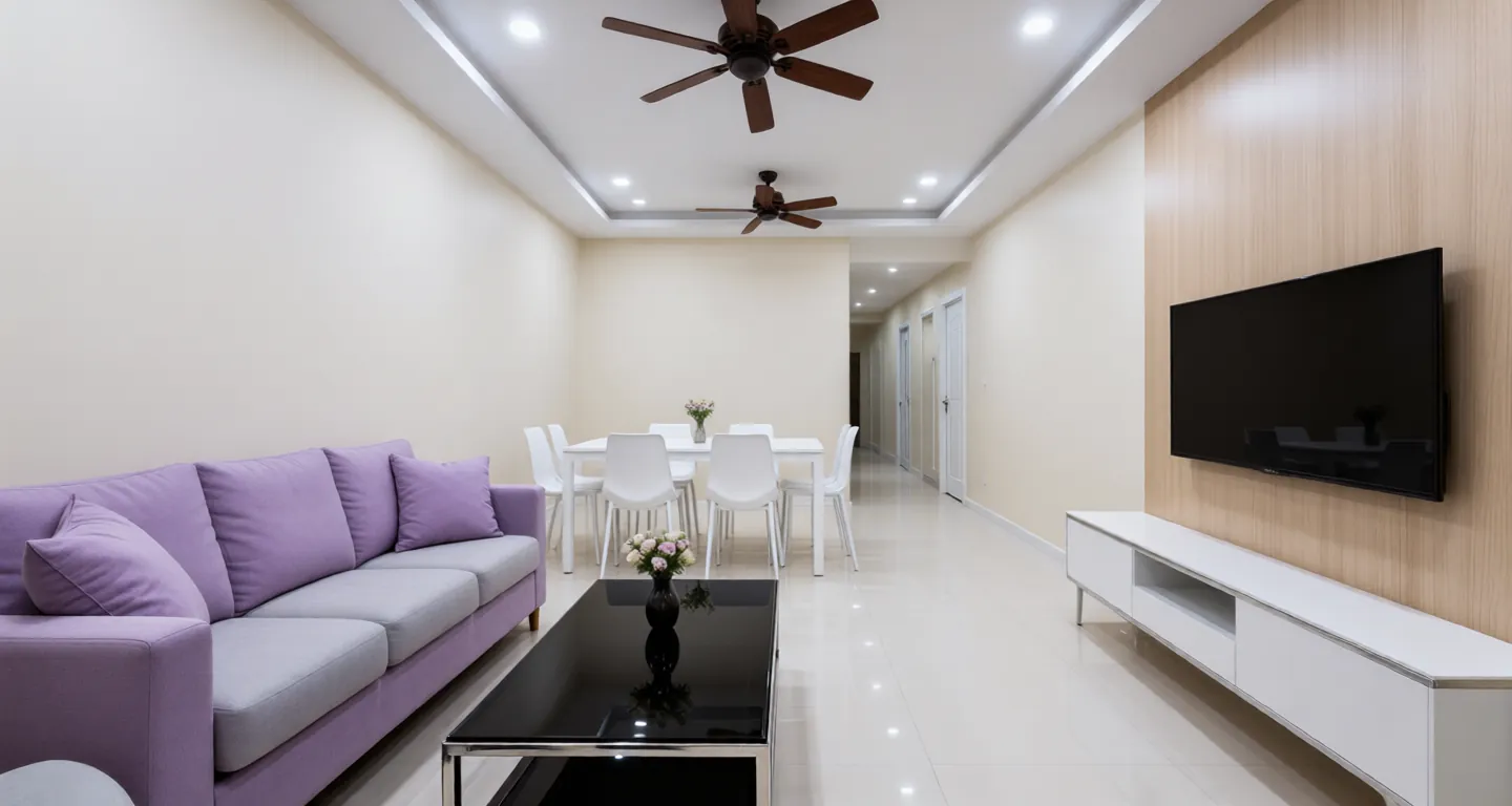 Sanya expat housing - Furnished apartment: Bihai Lantian Phase III