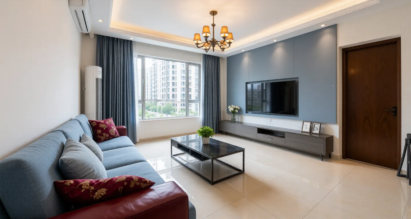 Sanya expat housing - Furnished apartment: Jinling Seaview Garden