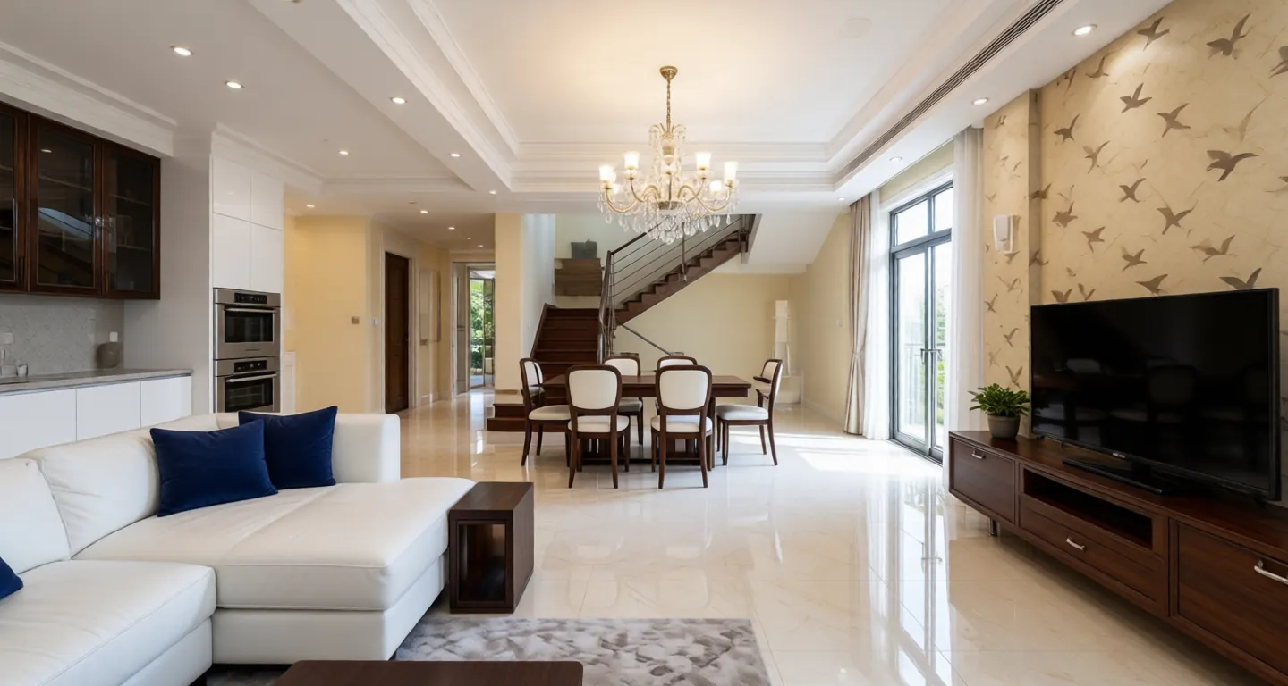 Sanya expat housing - Furnished apartment: Banshan Bandao · Central Seaview Avenue