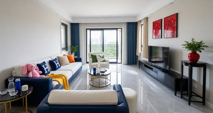 Sanya expat housing - Furnished apartment: Poly Greentown Yuefu